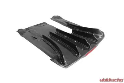 DarwinPro DBA/EBA NSM Style Forged Carbon Fiber Rear Diffuser with LED Light Nissan GTR R35 2012-2022 - FGCF3505NSMO.RD FGCF3505BKSS.RDCRD